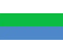 Bandeira oficial de Tamsalu