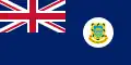 Bandeira de Tuvalu de 1 de outubro de 1976 a 1 de outubro de 1978.