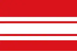 Bandeira de Veselí nad Moravou