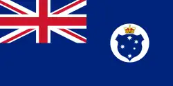 Bandeira de Victoria, 1877