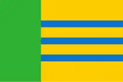 Bandeira oficial de Woensdrecht