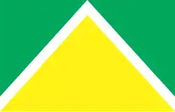Bandeira oficial de Ahja