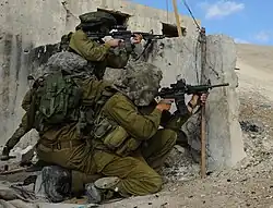 Paraquedistas israelenses.