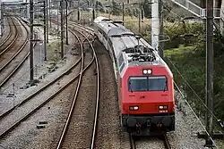 Composição típica do Sud Expresso, em 2010