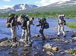 Turistas em Pårekslätten