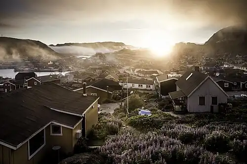 Nevoeiro sobre a cidade