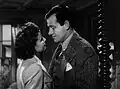 Joel McCrea como Johnny Jones Laraine Day como Carol Fisher