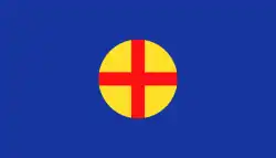 Bandeira original da União Pan-Europeia.