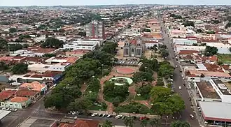 Vista parcial da cidade