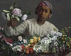Mulher Negra com Peônias, 1870, Galeria Nacional de Arte