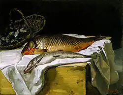 Nature morte avec du poisson, Natureza morta com peixes, c. 1866–67