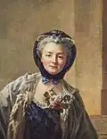 Retrato de Anne-Marie Françoise Drouais ou somente Retrato de Madame Drouais. Museu do Louvre, Paris.