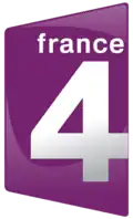 Logotipo do France 4 de 7 de abril de 2008 a 19 de setembro de 2011