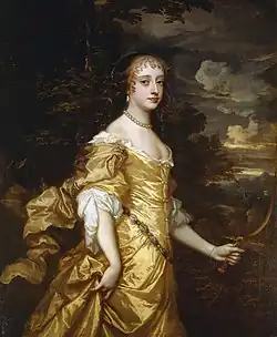 Frances, Duquesa de Richmond e Lennox, c. 1662;