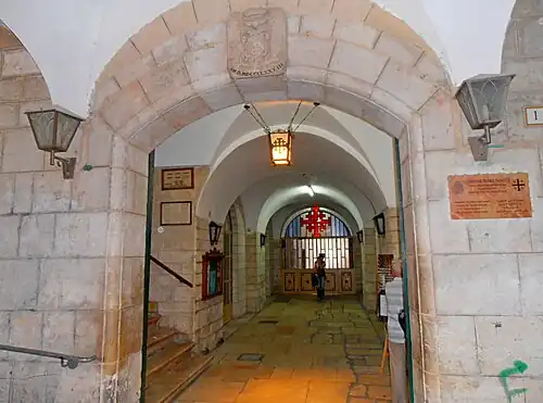 Sede da Custódia em Jerusalém (interno).