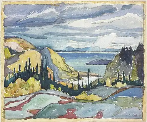 Franklin Carmichael: sem título, 1925
