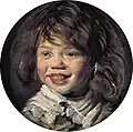 Frans Hals: Menino sorrindo, c. 1625