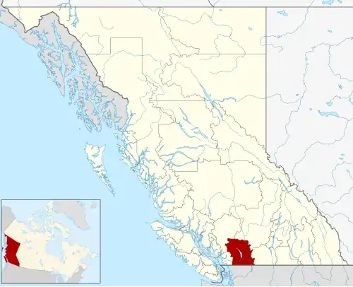 Regional districts of British Columbia
