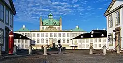 Frente do Palácio de Fredensborg