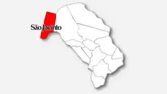 Localização no município de Aveiro