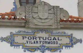 Estação dos Caminhos-de-Ferro, lado virado para Espanha