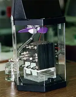 NASA Pilha de células de combustível Célula de metanol direto.