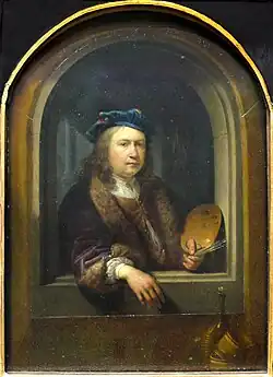 Autorretrato c. 1665 Louvre