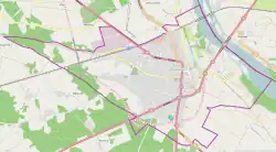 Localização de Góra Kalwaria na Polónia