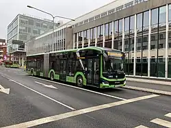 Autocarro (br: ônibus) urbano em Uppsala