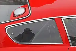 Localização da entrada de combustível