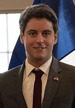 Gabriel Attal em 2023