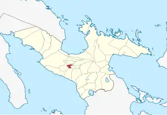 Gainza na Camarines Sul Coordenadas : 13°37'0"N, 123°8'29"E