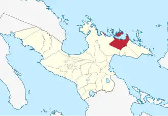 Garchitorena na Camarines Sul Coordenadas : 13°53'N, 123°42'E