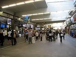 A plataforma transversal da área "Porte Océane".