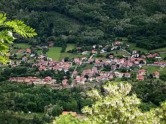 Vista do vilarejo de Garrabet