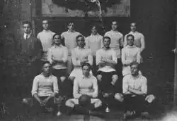Equipa de futebol do GEBA em 1906