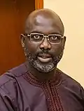 George Weah em 2019