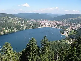 Vista de Gérardmer.