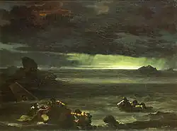 The Deluge (1818), de Théodore Géricault. Louvre, Paris