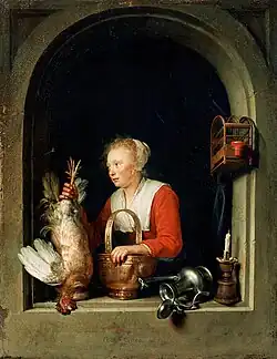 Dona de Casa Holandesa, 1650, Louvre