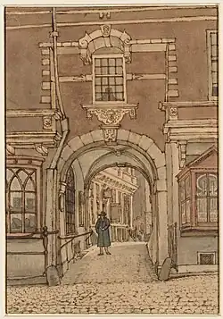 Beurspoortje por HdK, desenho de Gerrit Lamberts