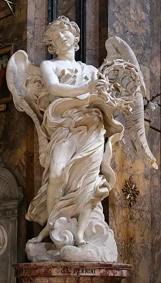 Anjo com a Coroa de Espinhos, de Bernini