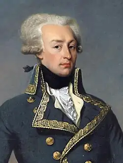 Marques de Lafayette. França, 1791