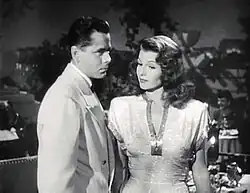 Johnny Farrell (Glenn Ford) e Gilda (Rita Hayworth)