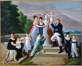 Família de Francisco I, em 1820