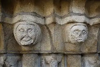 Detalhe do exterior da igreja de São Lourenço