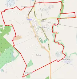 Localização de Gościno na Polónia