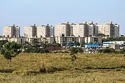 Vista geral de prédios da cidade, em outubro de 2017.