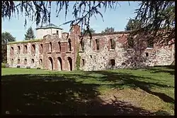 O antigo palácio de Gräfsnäs