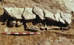 Túmulo 197 da necrópole de Durankulak (cultura de Varna, V milénio a.C.)